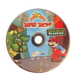 The Super Mario Bros Super Show Showdown in Brooklyn DVD Nintendo 1989